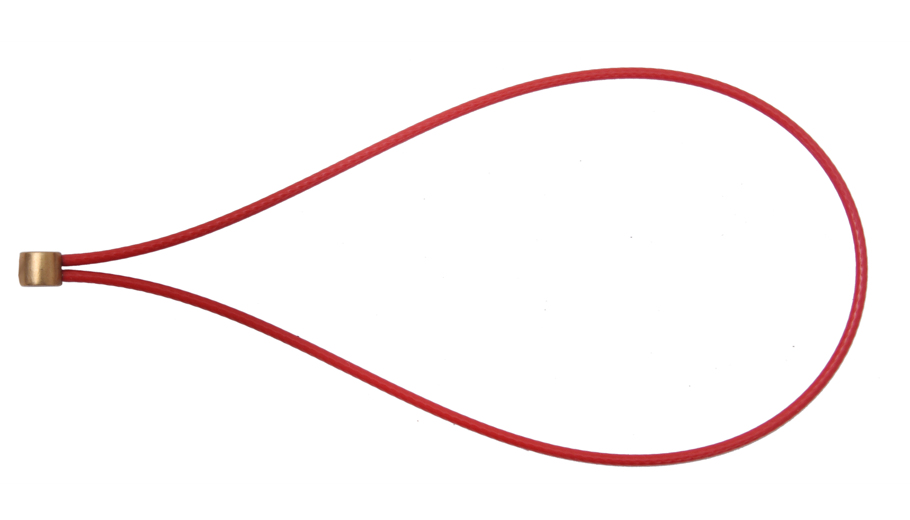 Werkzeughalter-Drahtschlaufe mit Stopper zur Befestigung an Werkzeugen mit Loch max. 7 mm