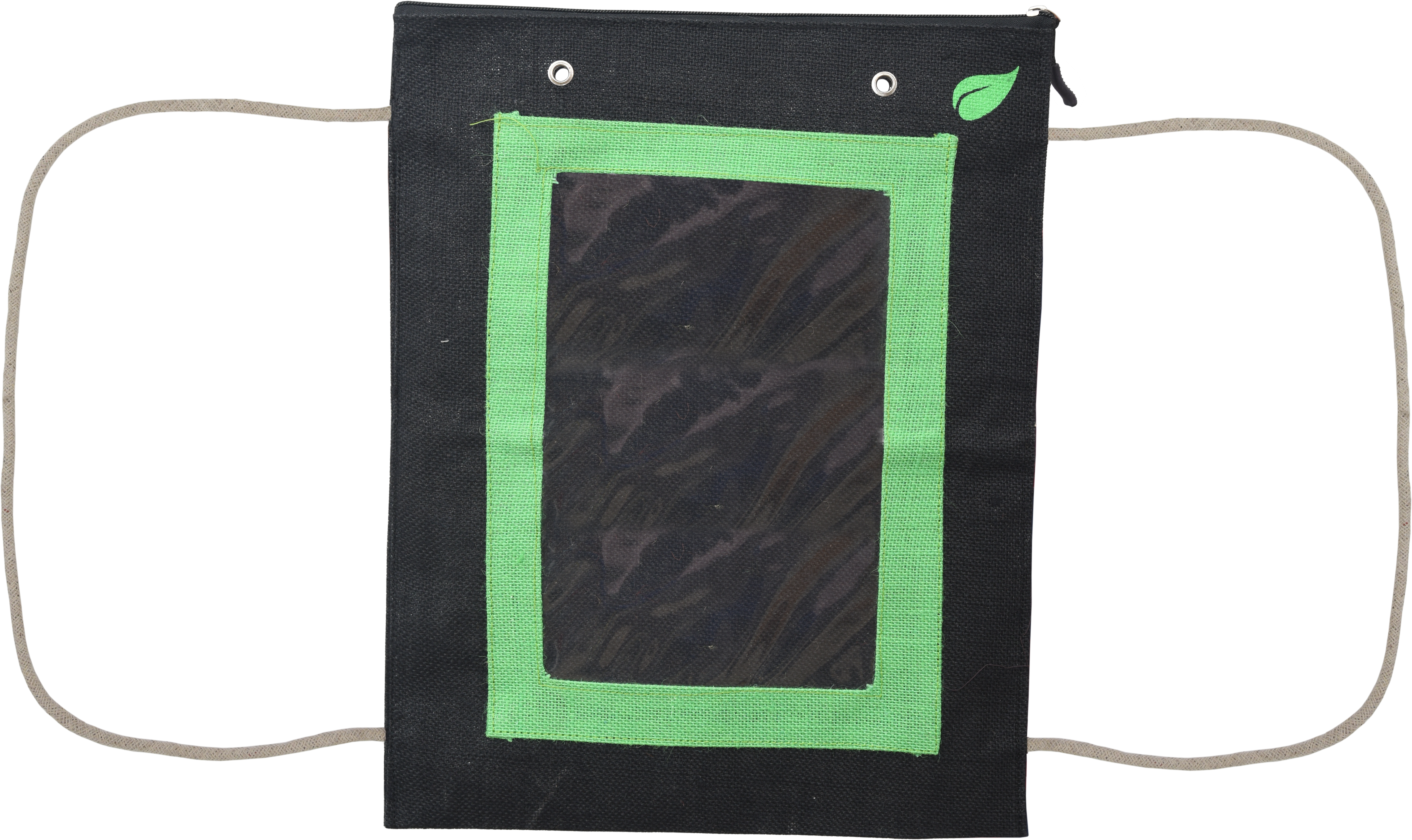 Jutetasche mit Tragekordel