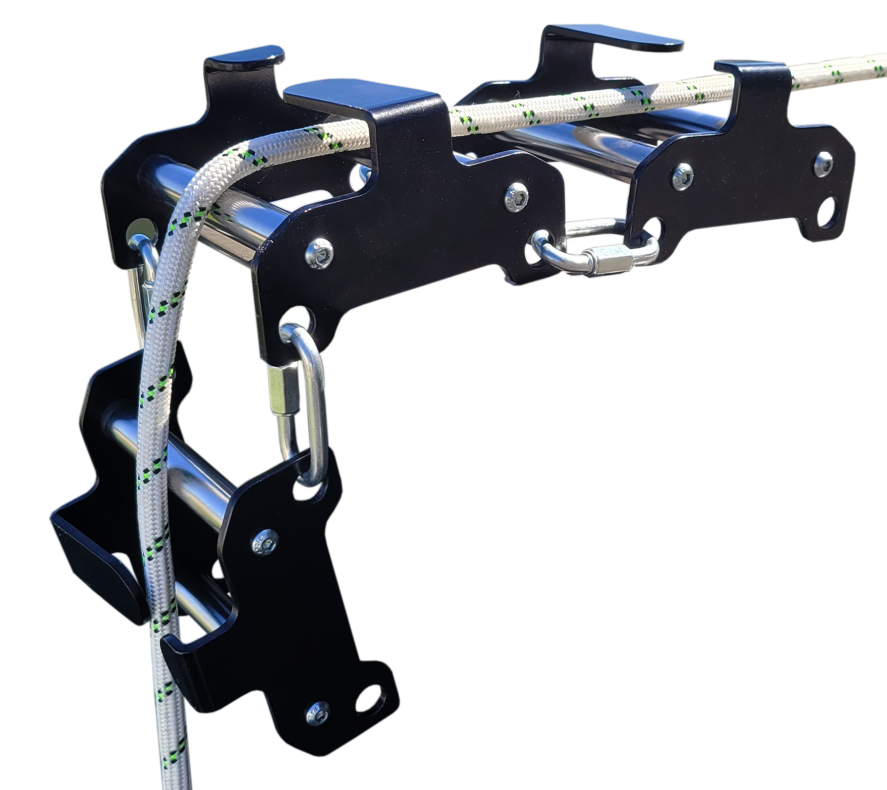 Seilschutz für scharfe Kanten (Set mit 3 verbundene Module mit 4 Schnellkupplung)