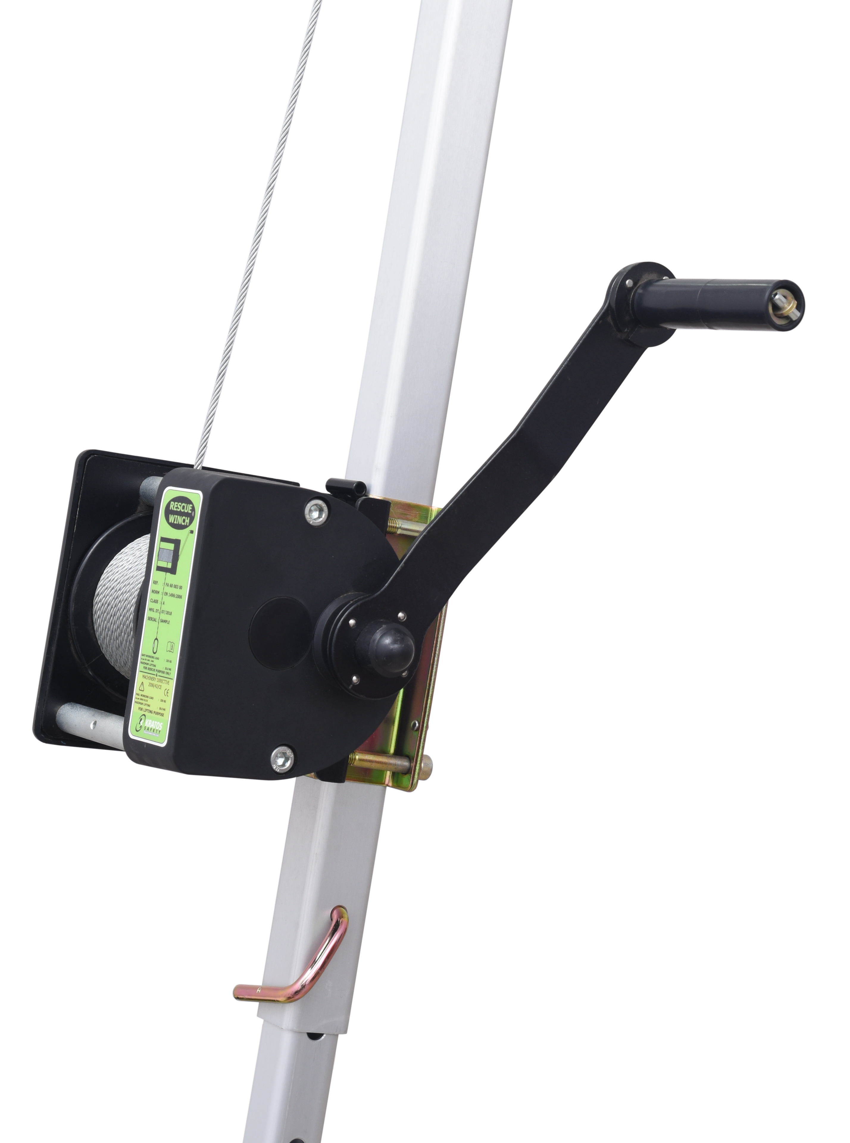 ARGO - Arbeits- und Rettungswinde 20 m für Dreibein, MultiSafeWay und EasySafeWay
