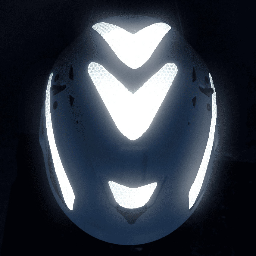 Set mit retroreflektierenden Aufklebern (kompatibel mit WOLF & FOX Helmen)