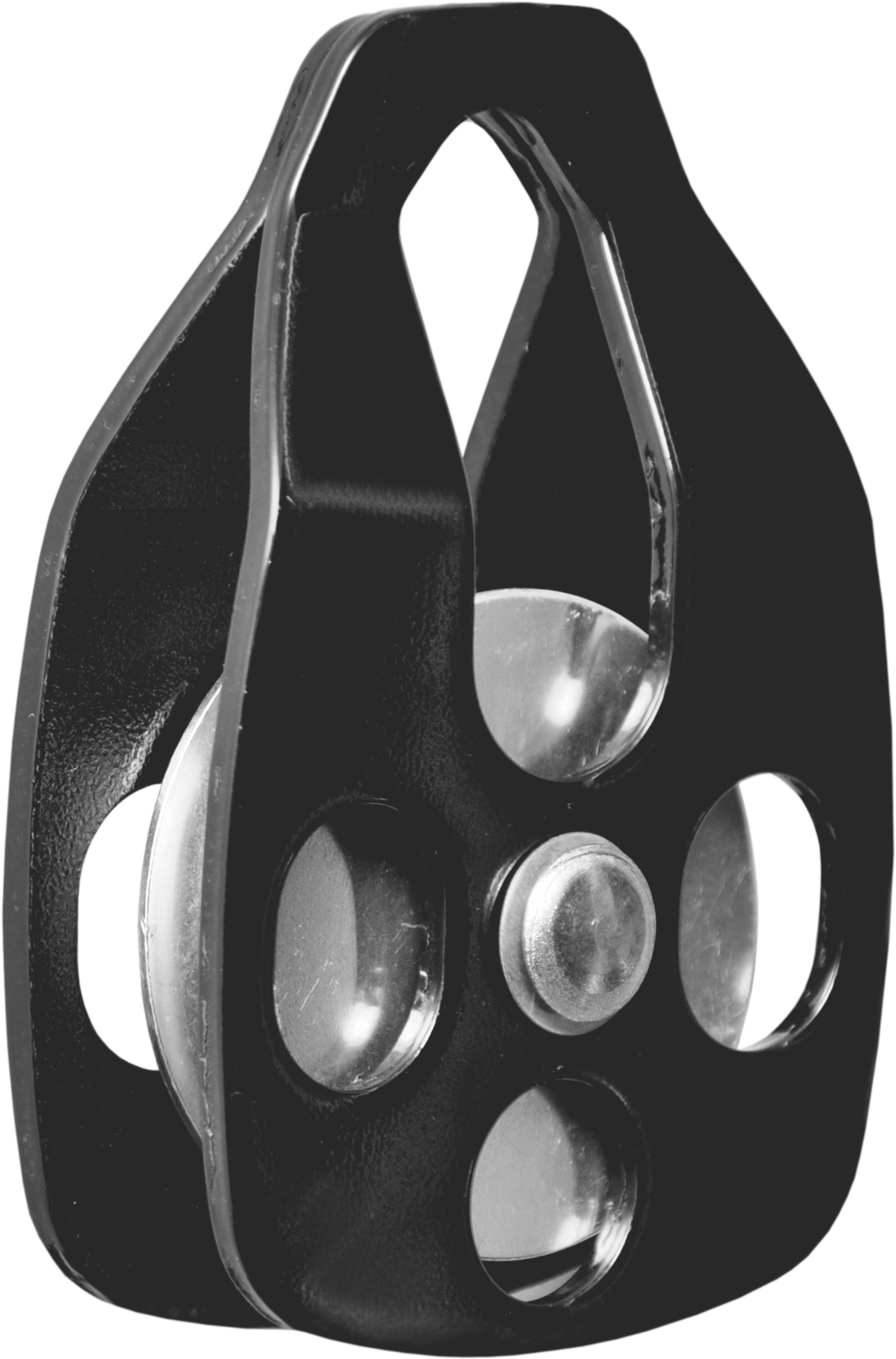 Einfache Umlenkrolle mit Öffnungsflanschen
